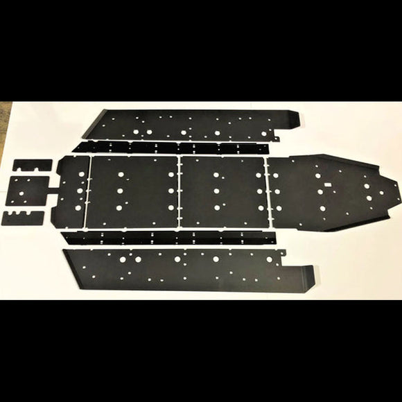 Black Red Trail Armor Can-Am Full Skids 2017-2023 