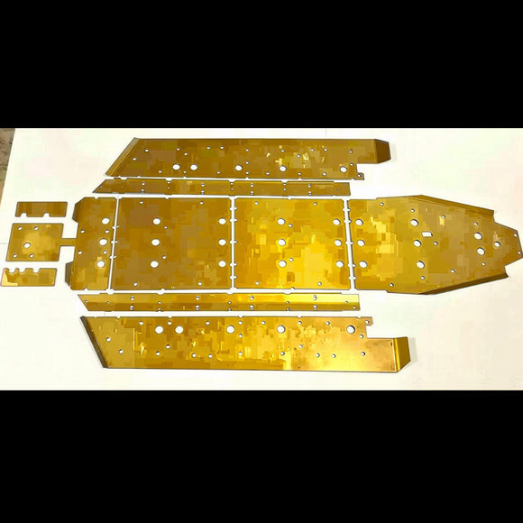 Trail Armor Can-Am Full Skids 2017-2023 YELLOW