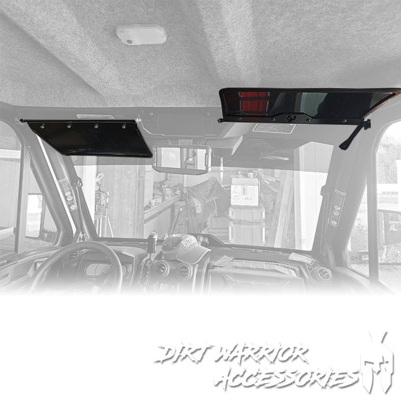 VISOR DWA CANAM DEFENDER for Limited and Lone Star Cab Dirt Warrior Accessories