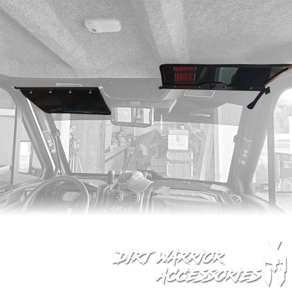 VISOR DWA CANAM DEFENDER for Limited and Lone Star Cab Dirt Warrior Accessories