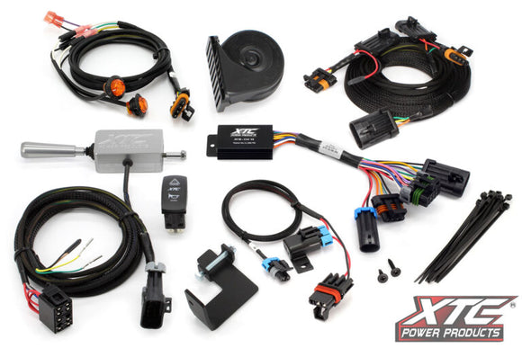 XTC Polaris RZR Pro R Premium and Ultimate Self-Canceling Turn Signal System with Billet Lever