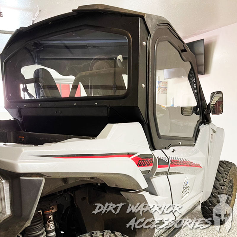 Yamaha Rmax Rear Sliding Windshield UTV Rear Windshield - Yamaha RMAX 1000 2021+ 2-Seat | Dirt Warrior ...