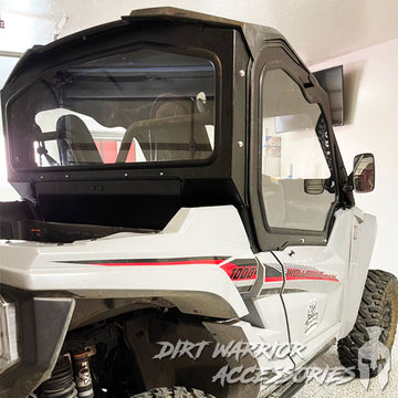 YAMAHA RMAX 1000  REAR WINDSHIELD 2021+ 2 SEAT Dirt Warrior Accessories