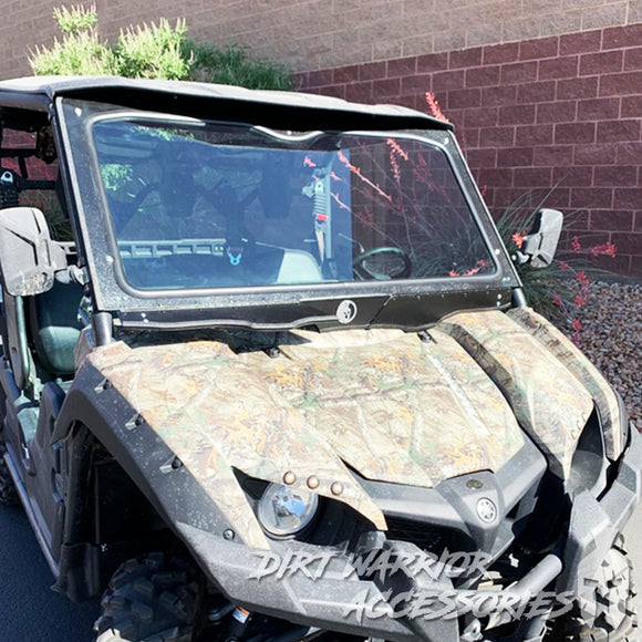 YAMAHA VIKING FRONT WINDSHIELD 700, EPS AND VI 2014+ Dirt Warrior Accessories
