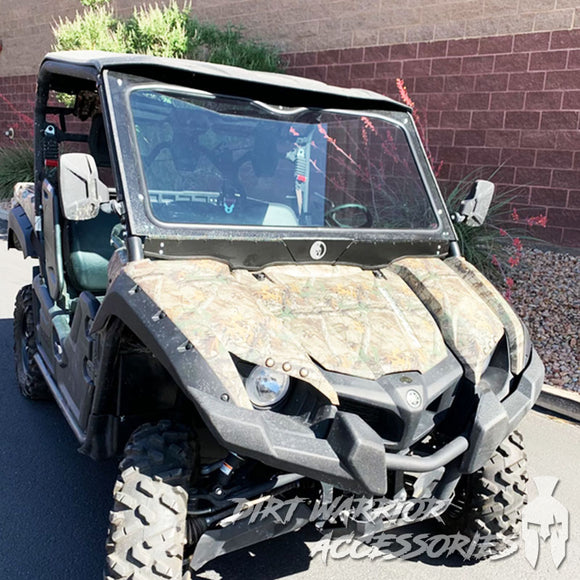 YAMAHA VIKING FRONT WINDSHIELD 700, EPS AND VI 2014+ Dirt Warrior Accessories