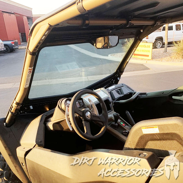 Interior YAMAHA YXZ FRONT GLASS WINDSHIELD 2019+  'Dirt Warrior Accessories' 