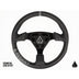BLACK - Assault Industries Universal Navigator Leather UTV Steering Wheel