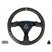 BLUE - Assault Industries Universal Navigator Leather UTV Steering Wheel