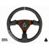ORANGE - Assault Industries Universal Navigator Leather UTV Steering Wheel
