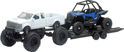 NEW-RAY REPLICA 4X4 TRUCK/UTV PICK-UP TRUCK/POL RZR