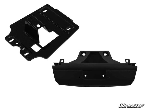 SUPERATV Can-Am Maverick X3 Winch Mount Plate Kit