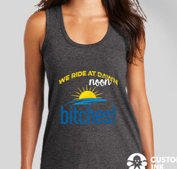 Buy heathered-charcoal District Women&#39;s Tri-Blend Racerback Tank