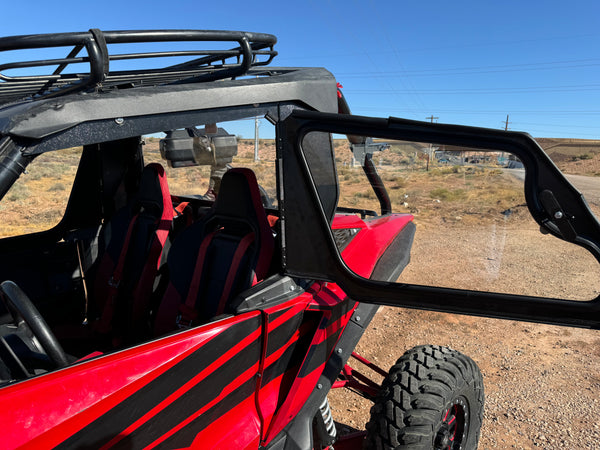 HONDA TALON 1000 2-SEAT Cab Enclosure "THE VAULT" 2019-22 Upper Side Doors & Panels (Patent Pending)
