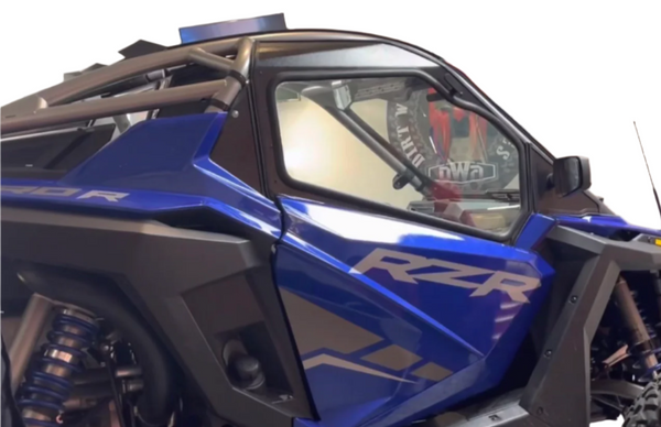 POLARIS RZR PRO R 2-SEAT 2022-24 Cab Enclosure "THE VAULT" Upper Side Doors & Panels (Patent Pending)