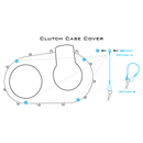Clutch Cover Quick Release Pin Kit Polaris (Turbo with Aluminum inner case)