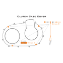 Clutch Cover Quick Release Pin Kit Can Am X3