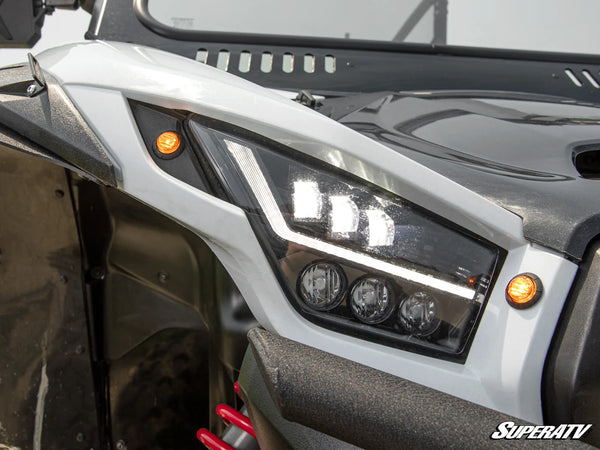 SUPERATV KAWASAKI TERYX KRX 1000 DELUXE PLUG & PLAY TURN SIGNAL KIT