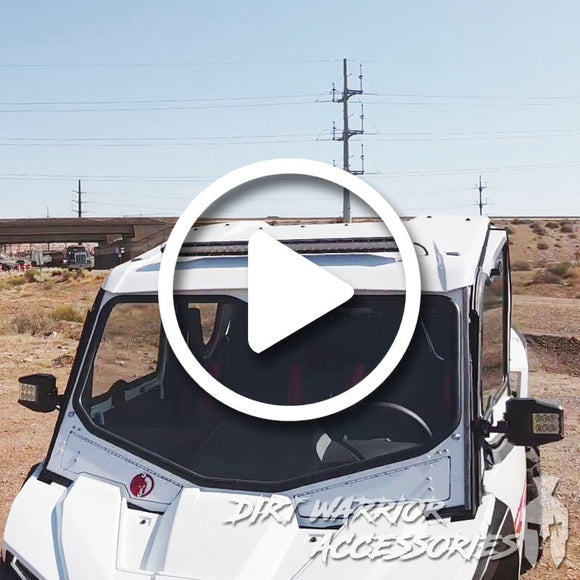POLARIS RZR 1000XP/TURBO 4-SEAT Cab Enclosure "THE VAULT" 2024+ Upper Side Doors & Panels (Patent Pending) - VIDEO