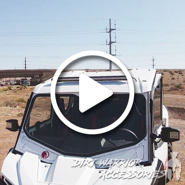 POLARIS RZR 1000XP/TURBO 4-SEAT Cab Enclosure "THE VAULT" 2024+ Upper Side Doors & Panels (Patent Pending) - VIDEO