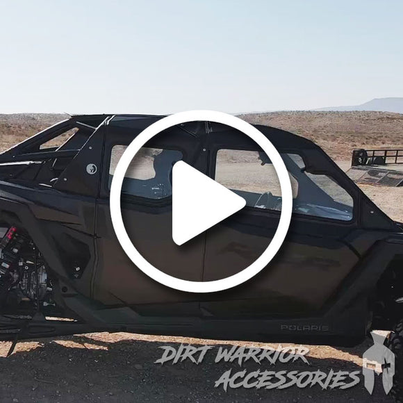 POLARIS RZR PRO R 4-SEAT 2025+ Cab Enclosure "THE VAULT" Upper Side Doors & Panels (Patent Pending) Video