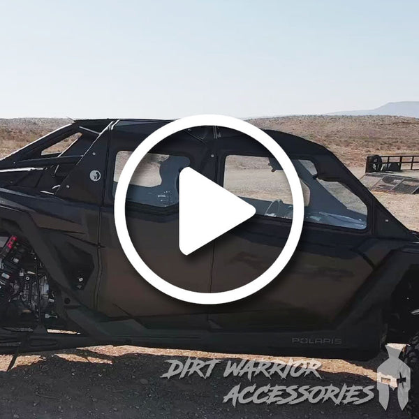 POLARIS RZR PRO R 4-SEAT 2025+ Cab Enclosure "THE VAULT" Upper Side Doors & Panels (Patent Pending) Video
