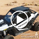 POLARIS RZR PRO XP / Turbo R 2-SEAT Cab Enclosure 2019-24 "THE VAULT" Upper Side Doors & Panels (Patent Pending) - VIDEO