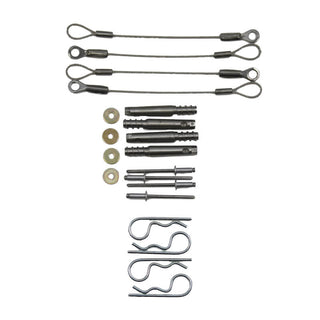 Clutch Cover Quick Release Pin Kit Polaris (With Plastic Inner Case)