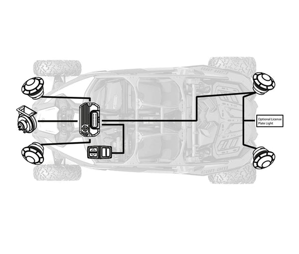 Tango2 Universal Turn-Signal Kit with All-In-One Controller