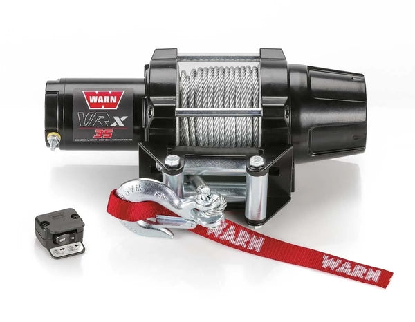 WARN VRX 3500 POWERSPORT WINCH - STEEL OR SYNTHETIC ROPE