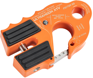 Buy orange FACTOR 55 ULTRAHOOK XTV WINCH SHACKLE MOUNT