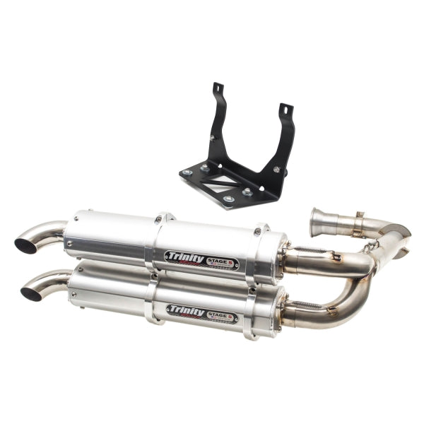 TRINITY RACING MAVERICK X3 EXHAUST - DUAL FULL SYSTEM