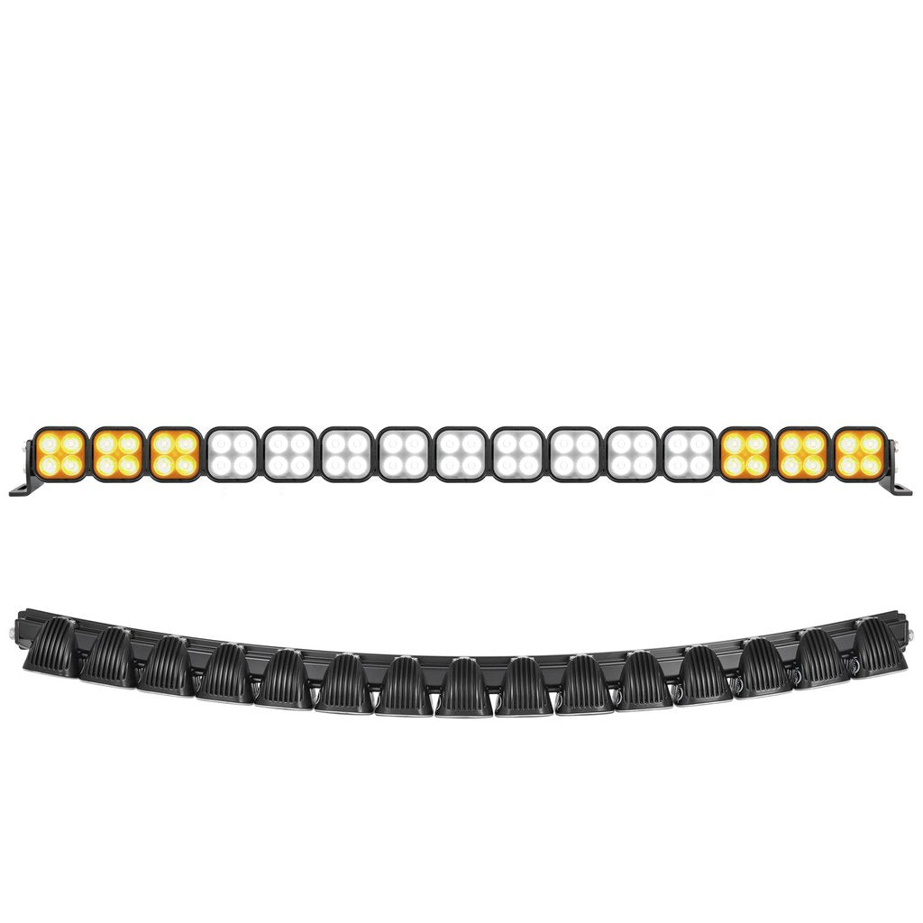 Vision X Unite LED Light Bar With Curved Rails 40