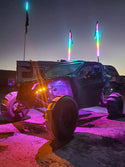 REMOTE 3 FOOT WILDCAT EXTREME LED LIGHT WHIPS (Gen 4 Pair) - R1 Industries whips