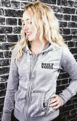 J America Ladies Zen Zip-up Hoodie