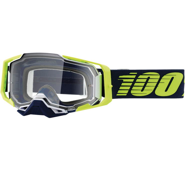 100% Armega Goggle Deker with Clear Lens
