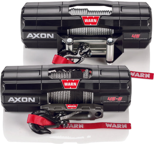 WARN AXON 4500 WINCH - STEEL OR SYNTHETIC ROPE