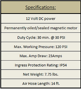 FMF Adventure Air Compressor for RZR PRO-R