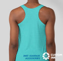 Next Level Women's Tri-Blend Racerback Tank, Women's Tank Tops