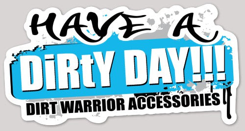 DWA Dirt Warrior Accessories STICKERS