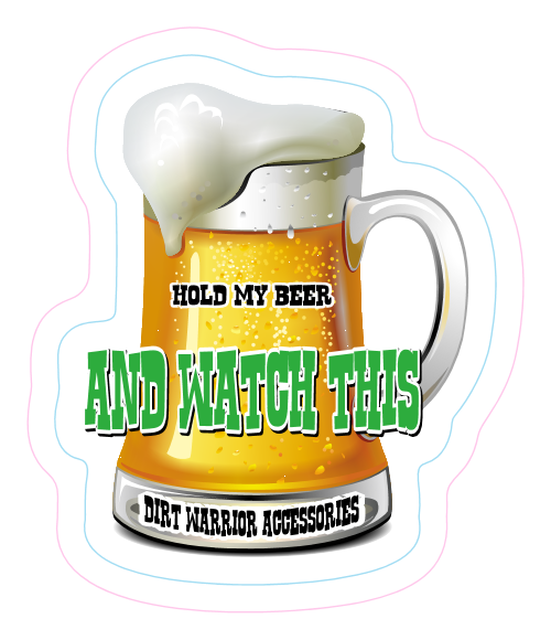 DWA Dirt Warrior Accessories STICKERS