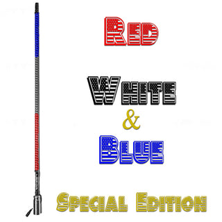 5150 WHIPS Red, White, & Blue Hyper Whip