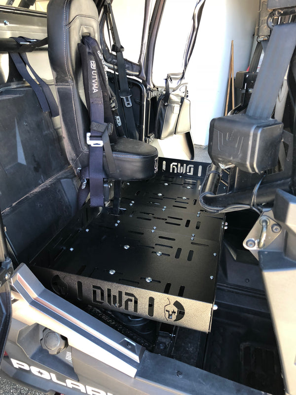 DIRT WARRIOR RZR Rear Seat Mounted Cargo Rack