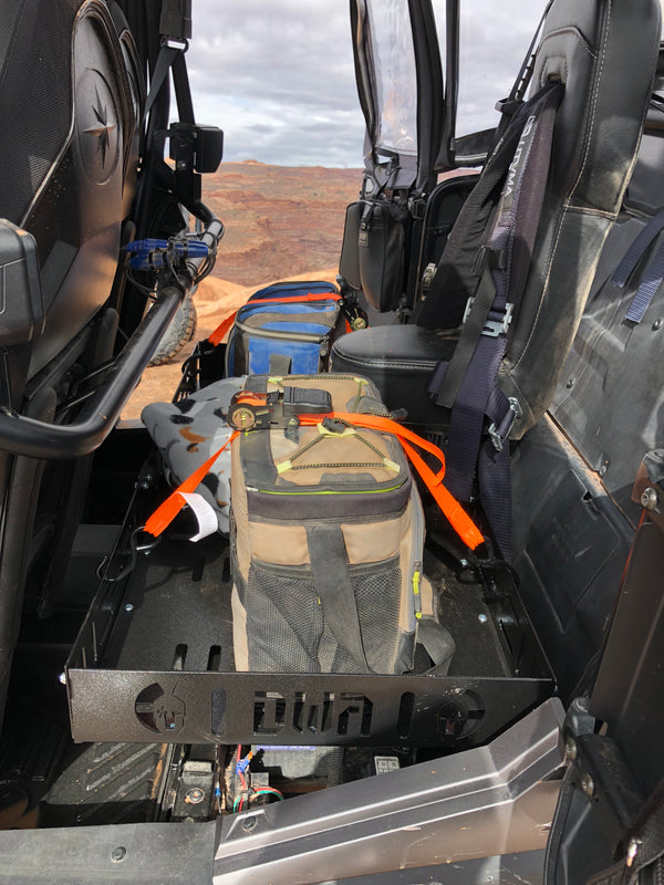 DIRT WARRIOR RZR Rear Seat Mounted Cargo Rack
