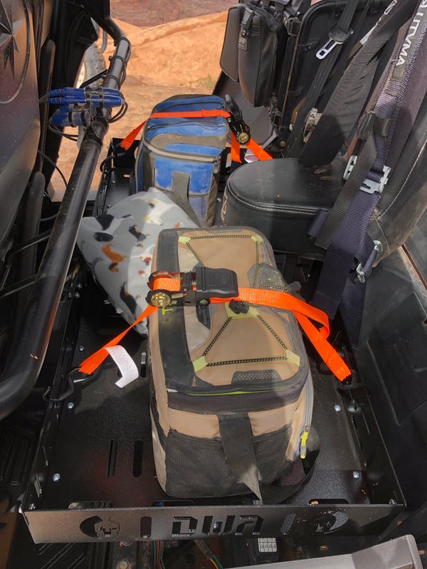 DIRT WARRIOR RZR Rear Seat Mounted Cargo Rack
