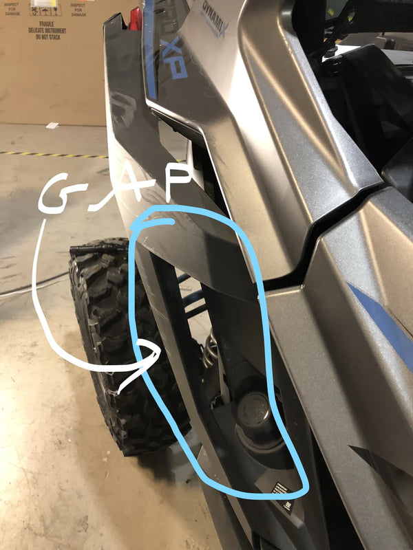 Trail Armor Polaris RZR Pro XP, RZR Pro XP 4, RZR Turbo R and RZR Turbo R 4 (all editions) Inner Fender Liners 2020 +