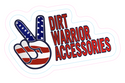 DWA Dirt Warrior Accessories STICKERS