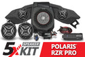 SSV WORKS Phase X SSV 5-Speaker Plug-&-Play System Polaris RZR Pro 2020-2023