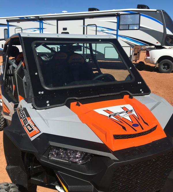 POLARIS RZR 1000 2014-18 FRONT WINDSHIELD TO FIT SDR CAGE