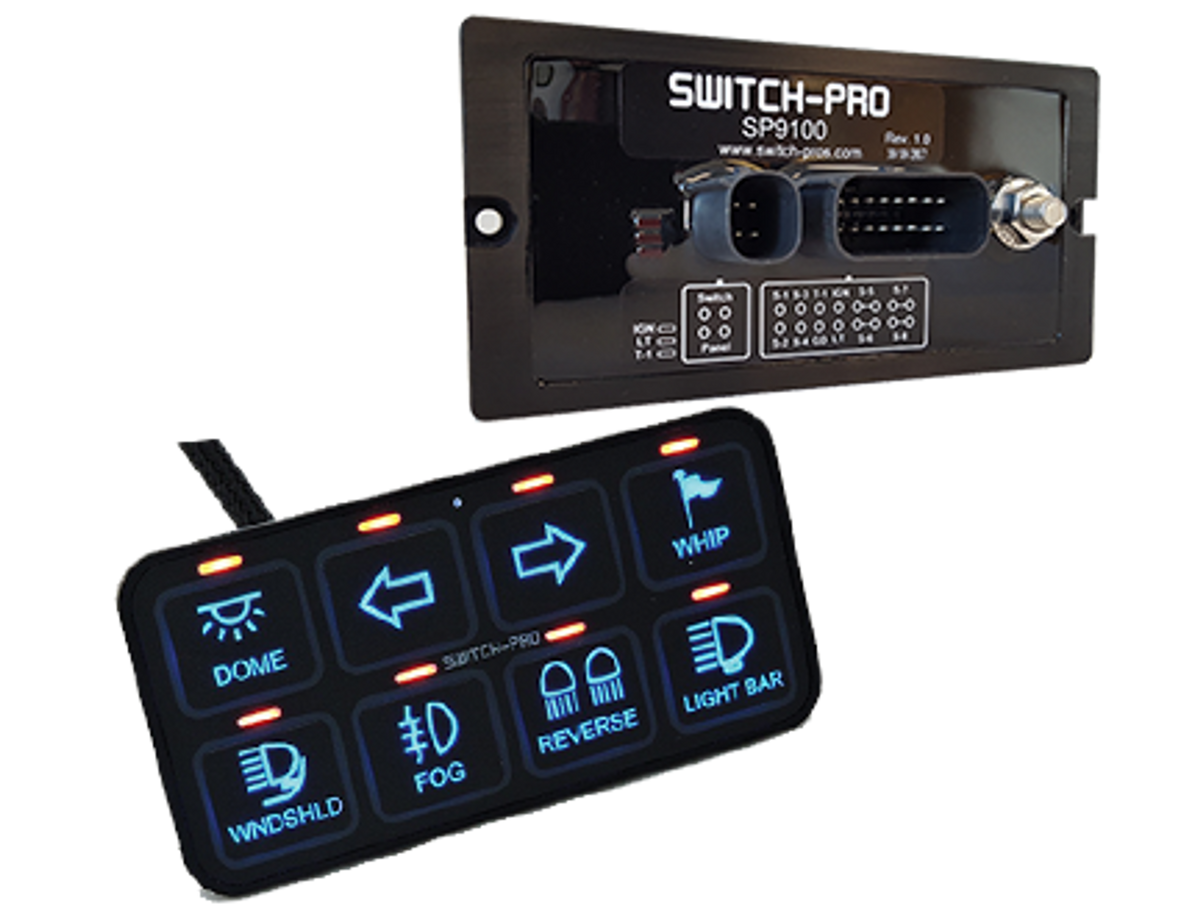 Switch-Pros SP9100 Switch Panel Power System | Dirt Warrior Accessories