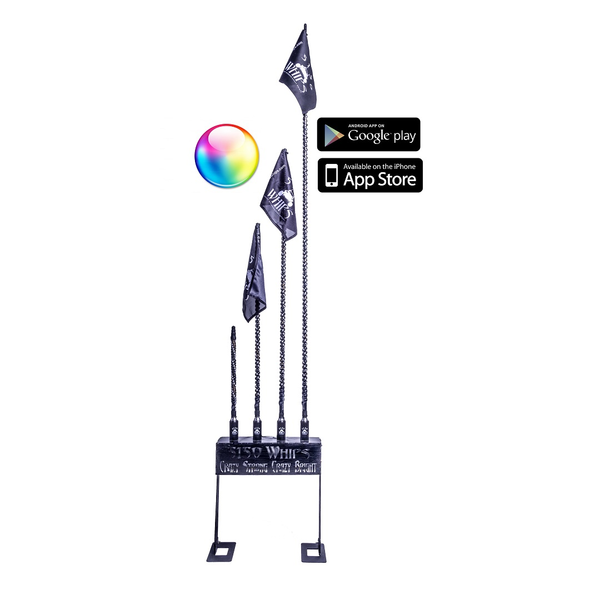 5150 WHIPS LED Whip w/ Bluetooth